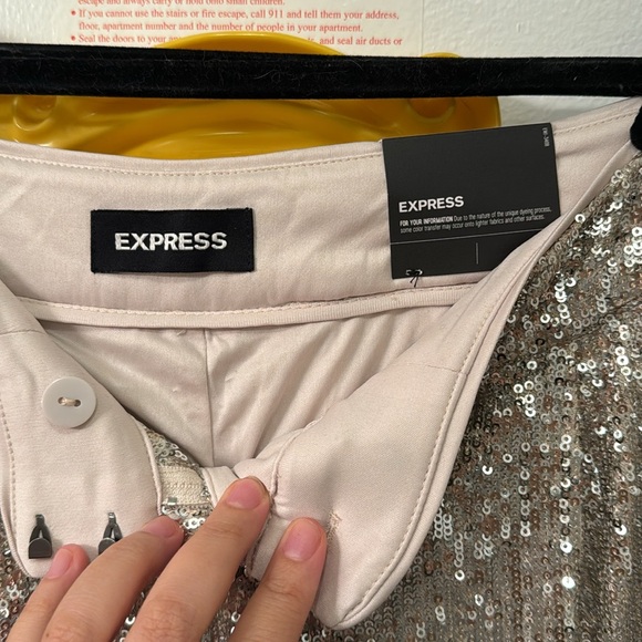 Express sequin pants - Picture 2 of 5